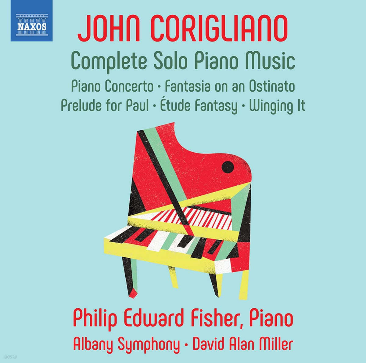 Philip Edward Fisher 존 코릴리아노: 피아노 독주 작품 전곡, 피아노 협주곡 (Corigliano: Complete Piano Works)