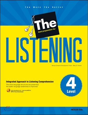 The best preparation for Listening 4 (개정판) 2013년 판본 표지