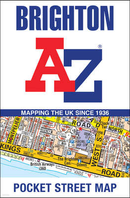 The Brighton A-Z Pocket Street Map