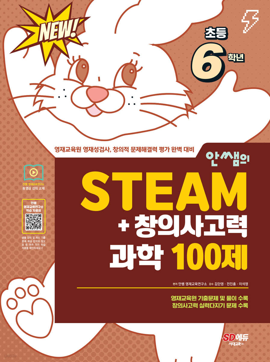 안쌤의 STEAM+창의사고력 과학 100제 초등 6학년