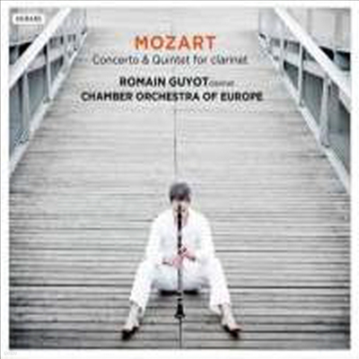 Ʈ: Ŭ󸮳 ְ &  (Mozart: Clarinet Concerto & Quintet)(CD) - Romain Guyot
