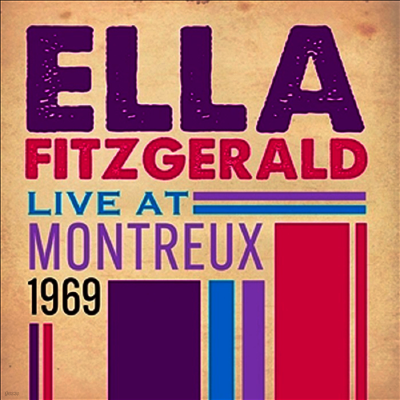 Ella Fitzgerald — Live At Montreux 1969 앨범 커버