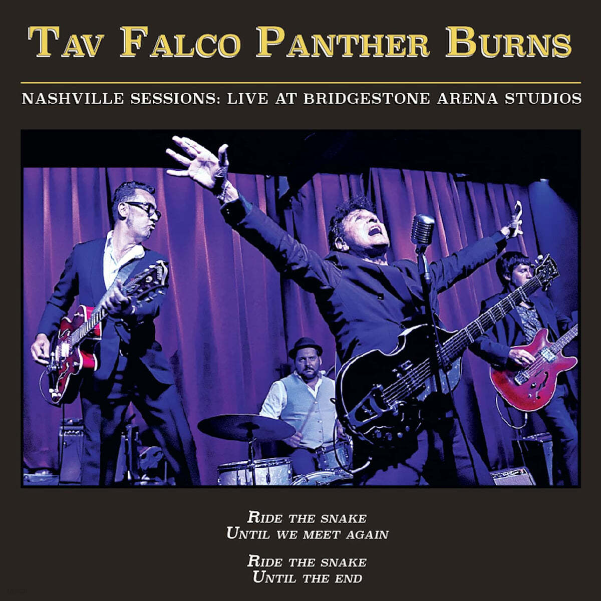 Tav Falco Panther Burns (타브 팔코 팬더 번스) - Nashville Sessions: Live At Bridgestone Arena [LP]