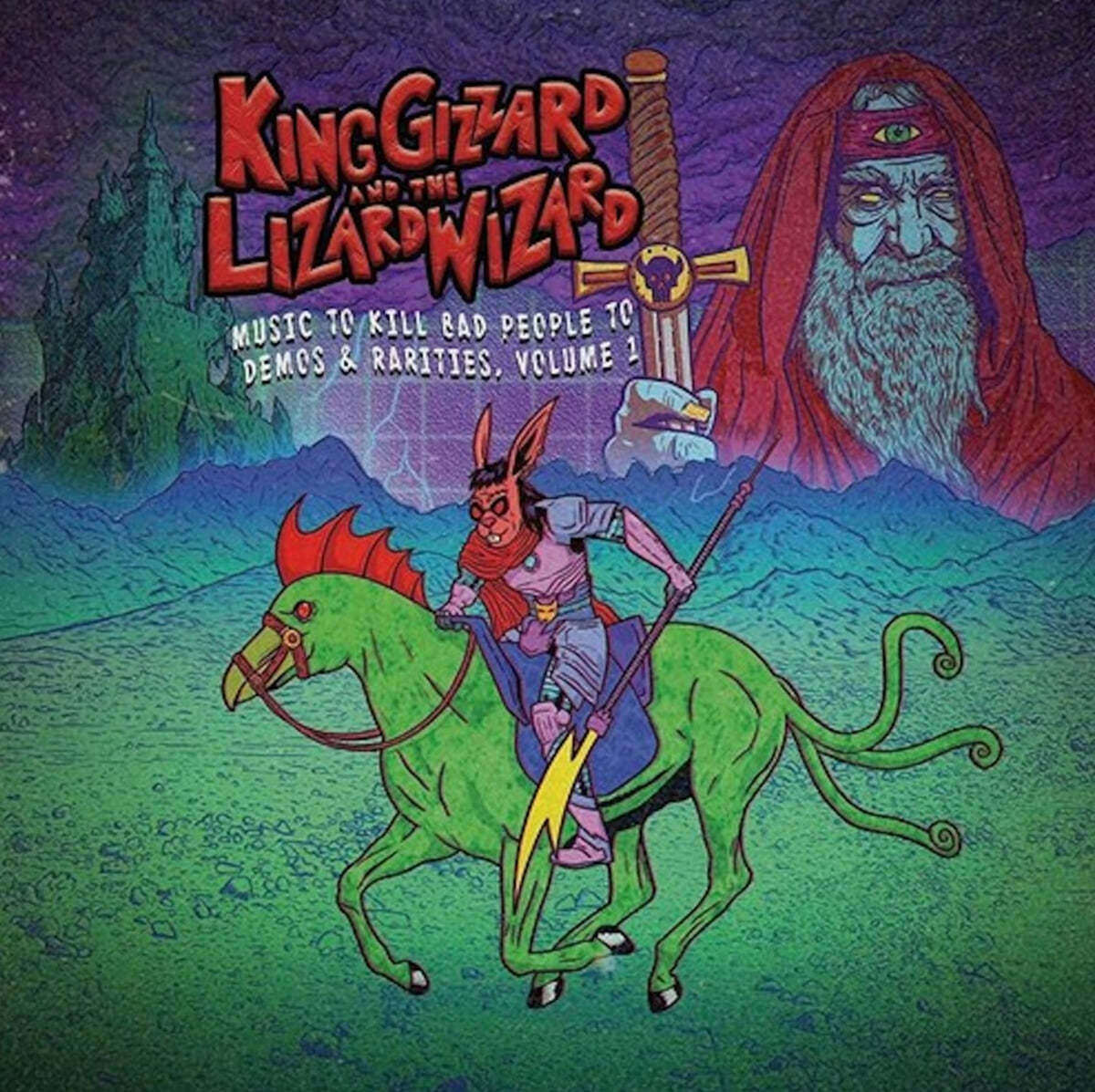 King Gizzard &amp; The Lizard Wizard (킹 기자드 앤 더 리자드 위자드) - Music To Kill Bad People To Vol. 1 [LP]