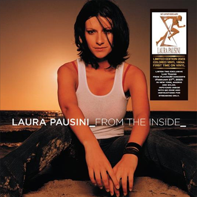 Laura Pausini — Laura Pausini - (180g Transparent Yellow Vinyl LP) 앨범 커버