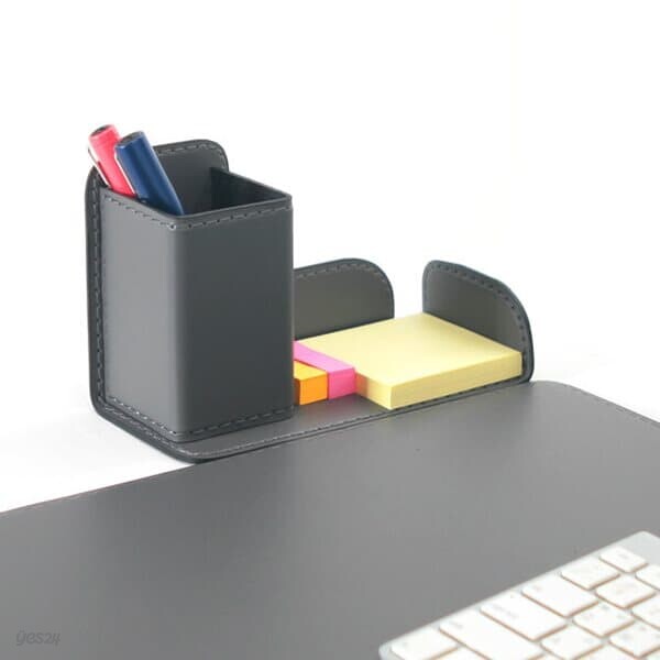 아리아라 가죽 VIP 펜+메모지 홀더 메모홀더 펜홀더
