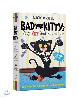 Bad Kitty's Very Very Bad Boxed Set (#2): Bad Kitty Meets the Baby, Bad Kitty for President, and Bad Kitty School Days