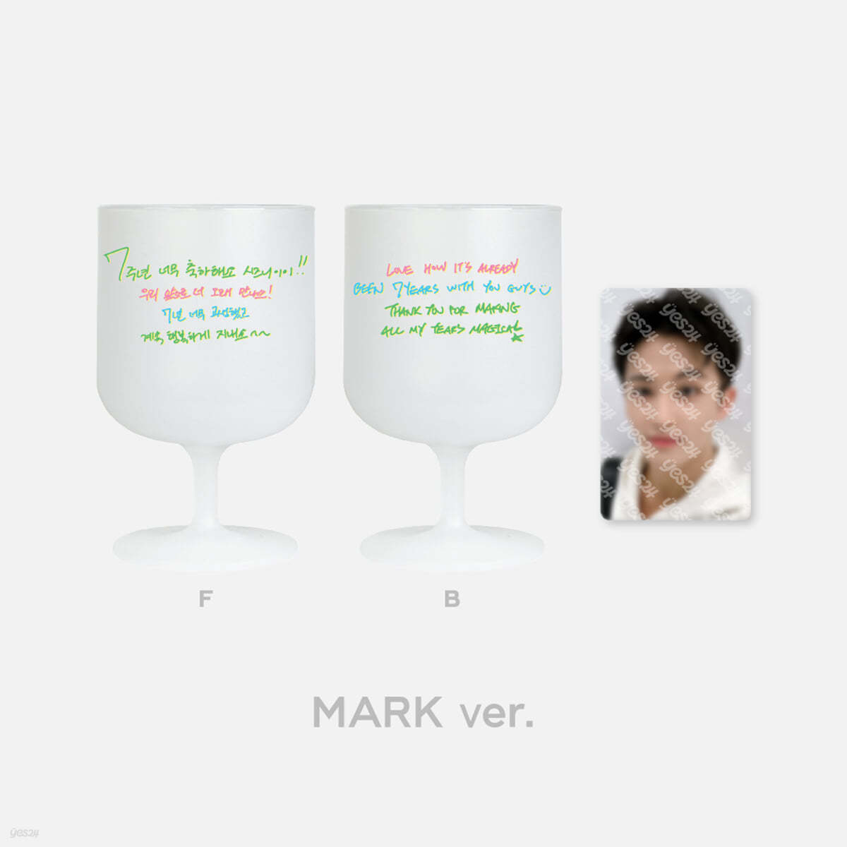 [NCT 127 7th Anniversary] 7주년 DIY 와인컵 & 포토카드 SET [마크 ver.]