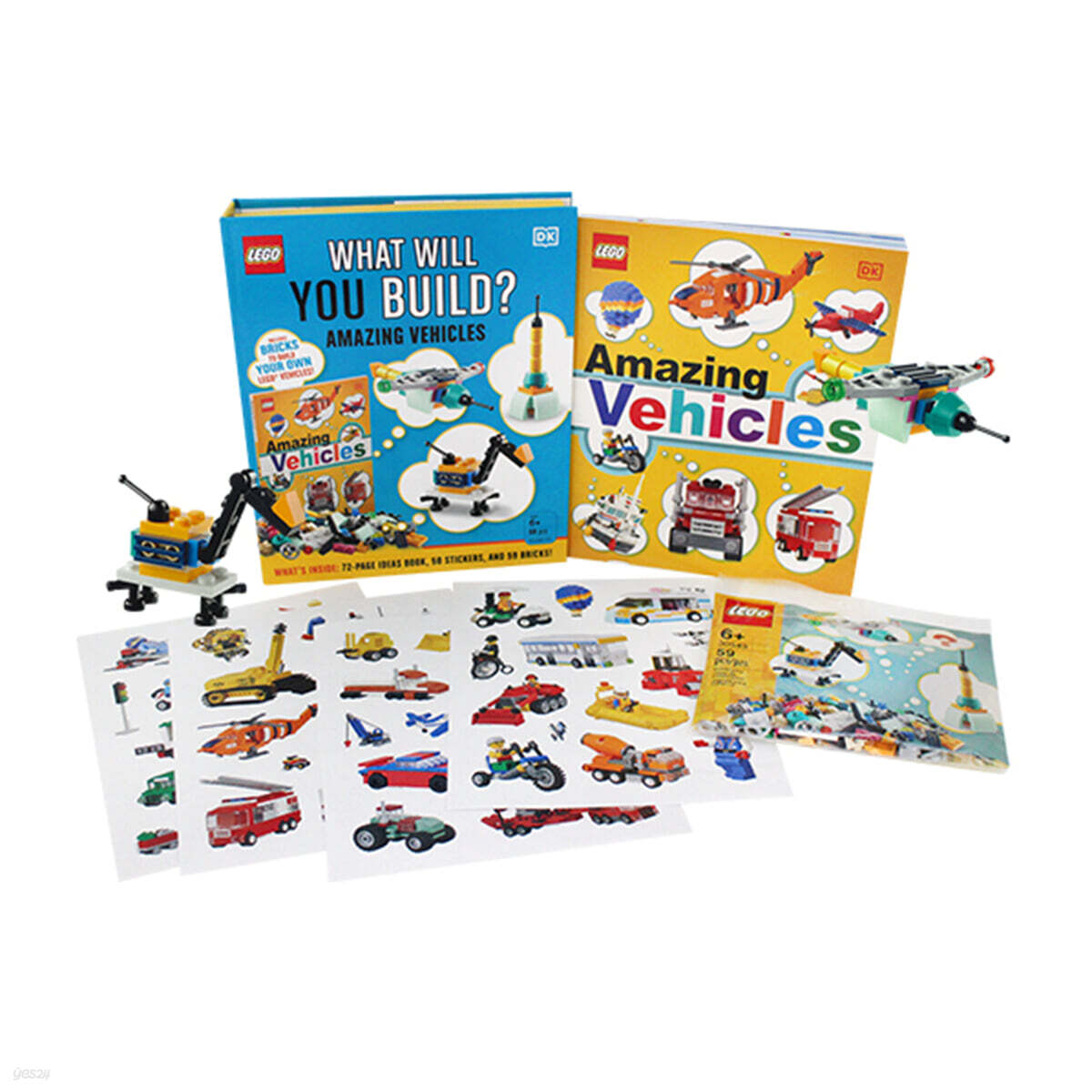 DK Lego What Will You Build? Amazing Vehicles - 레고북