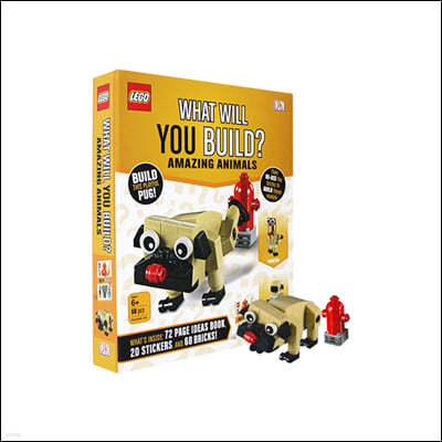 DK Lego What Will You Build? Amazing Animals - 