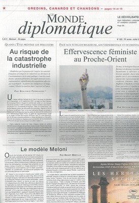 Le Monde Diplomatique () : 2023 07