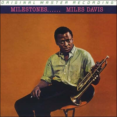 Miles Davis (마일즈 데이비스) — Milestones 앨범 커버