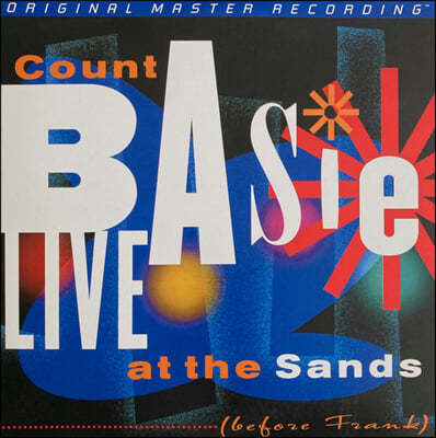 Count Basie (카운트 베이시) — Live At The Sands: Before Frank 앨범 커버