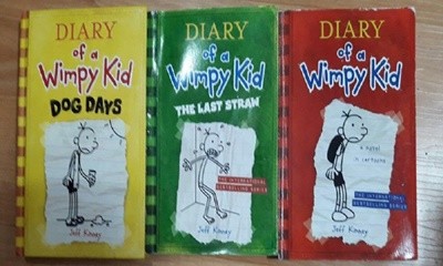 Diary of a Wimpy Kid : Greg Heffley‘s Journal+The Last Straw+Dog Days /(세권/하단참조)