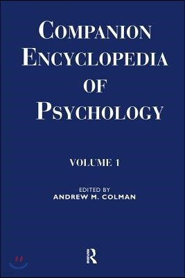 Companion Encyclopedia of Psychology