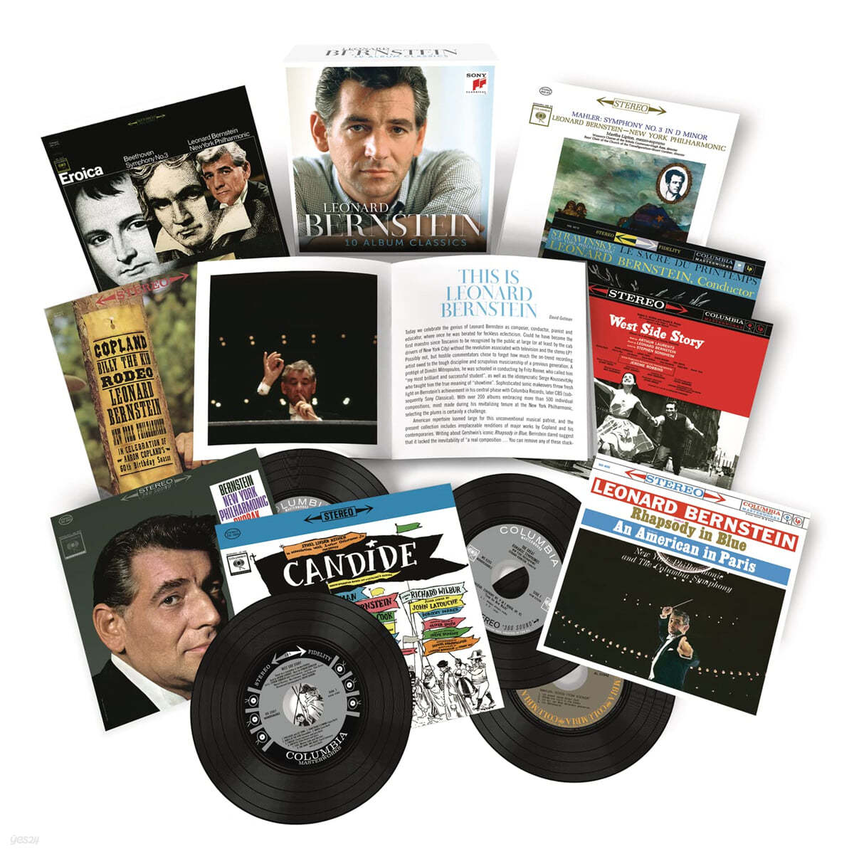 Leonard Bernstein 레너드 번스타인 명반 10선 모음집 (Leonard Bernstein 10 Album Classics)