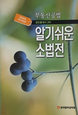 부동산공법 공인중개사 2차 알기쉬운 소법전