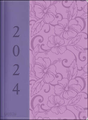 2024 Agenda Ejecutiva - Tesoros de Sabiduria - Lavanda Y Violeta: Agenda Ejecutivo Con Pensamientos Motivadores