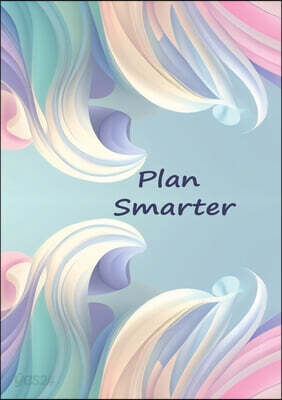 Plan Smarter Undated Planner: Wellness, Positive Motivational quotes, Habit tracking, High performance, Productivity, Life gratitude, Procrastinatio