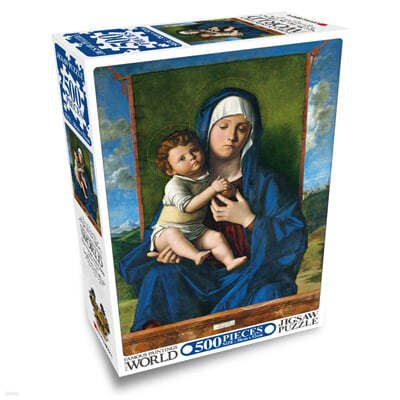 명화 직소퍼즐 500pcs 성모와 아기예수