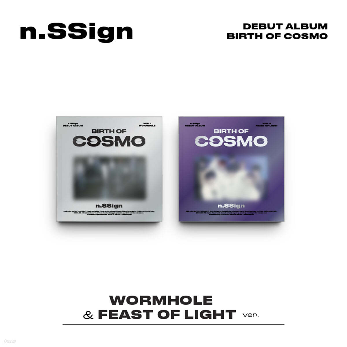 n.SSign (엔싸인) - n.SSign DEBUT ALBUM : BIRTH OF COSMO [2종 중 1종 랜덤발송]