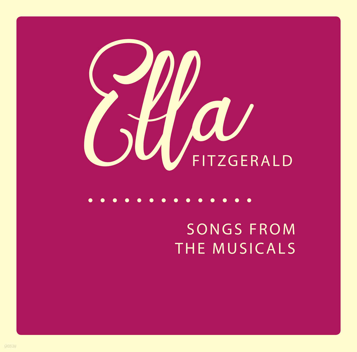 Ella Fitzgerald (엘라 피츠제럴드) - Songs From The Musicals [LP]