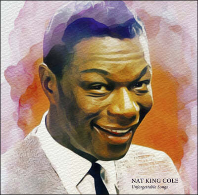 Nat King Cole (냇 킹 콜) - Unforgettable Songs [블루 마블 컬러 LP]