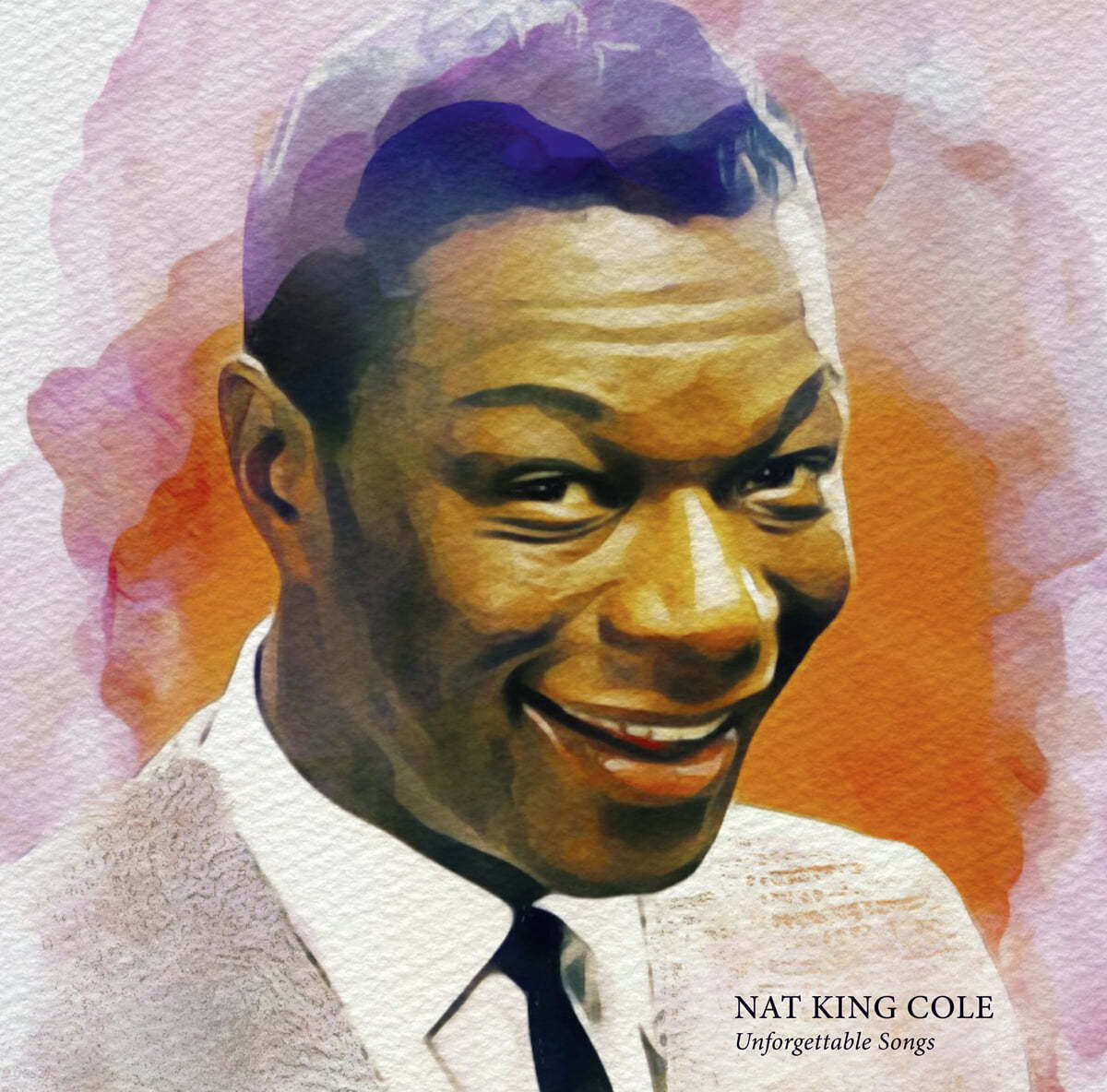 Nat King Cole (냇 킹 콜) - Unforgettable Songs [블루 마블 컬러 LP]