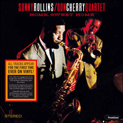 Sonny Rollins / Don Cherry Quarte — Home, Sweet Home 앨범 커버