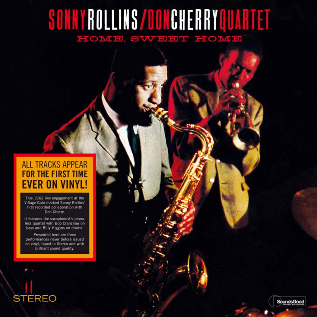 Sonny Rollins / Don Cherry Quartet (소니 롤린스 / 돈 체리 쿼텟) - Home, Sweet Home [LP]
