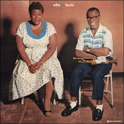 Ella Fitzgerald / Louis Armstrong — Ella & Louis 앨범 커버