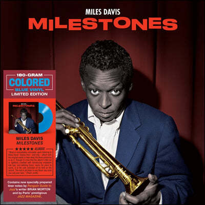 Miles Davis (마일스 데이비스) - Milestones [블루 컬러 LP]