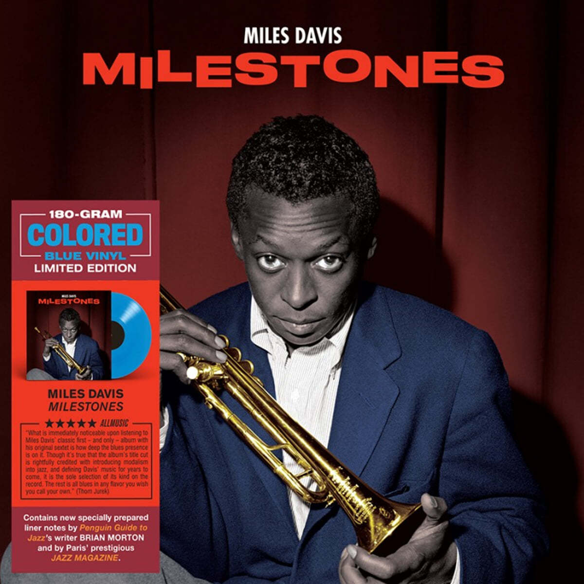 Miles Davis (마일스 데이비스) - Milestones [블루 컬러 LP]