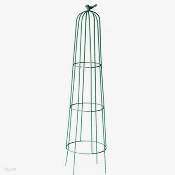 넝쿨식물 등반 지지대 (원뿔형) (소) (그린)
