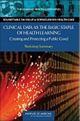 Clinical Data as the Basic Staple of Health Learning: Creating and Protecting a Public Good: Workshop Summary