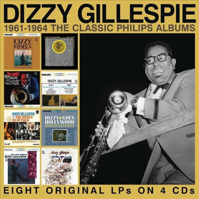 Dizzy Gillespie - 1961-1964: The Classic Philips Albums (8 Original Albums On 4 CDs)(Digipack)