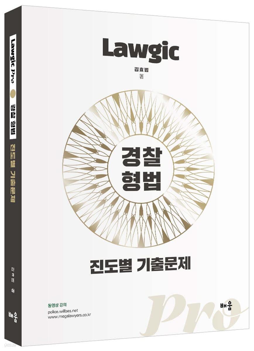 김효범 Lawgic Pro 경찰 형법 진도별