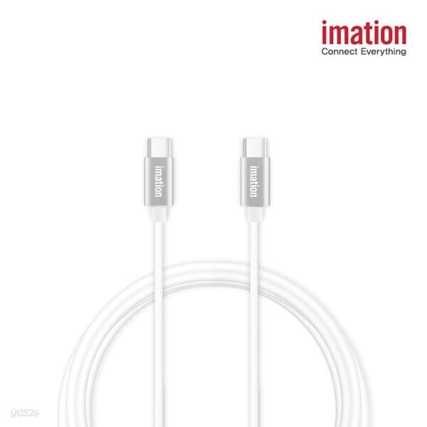 이메이션 USB C to C타입 60W 고속 충전 케이블 2M 화이트