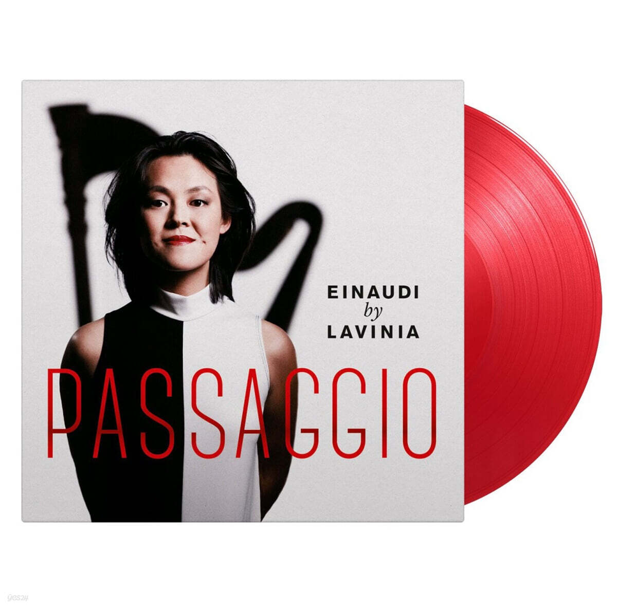 Lavinia Meijer 루도비코 에이나우디: 하프 연주집 (Passaggio: Einaudi By Lavinia) [레드 컬러 LP]