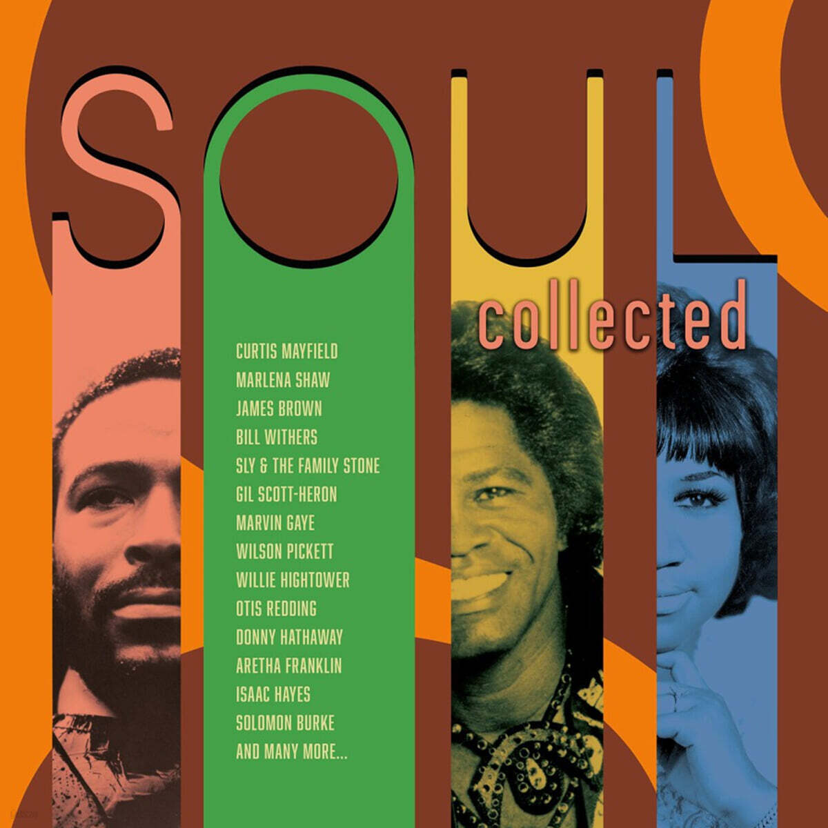 소울음악 모음집 (Soul Collected) [오렌지 & 옐로우 컬러 2LP]
