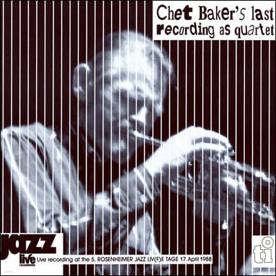 Chet Baker — Live In Rosenheim 앨범 커버