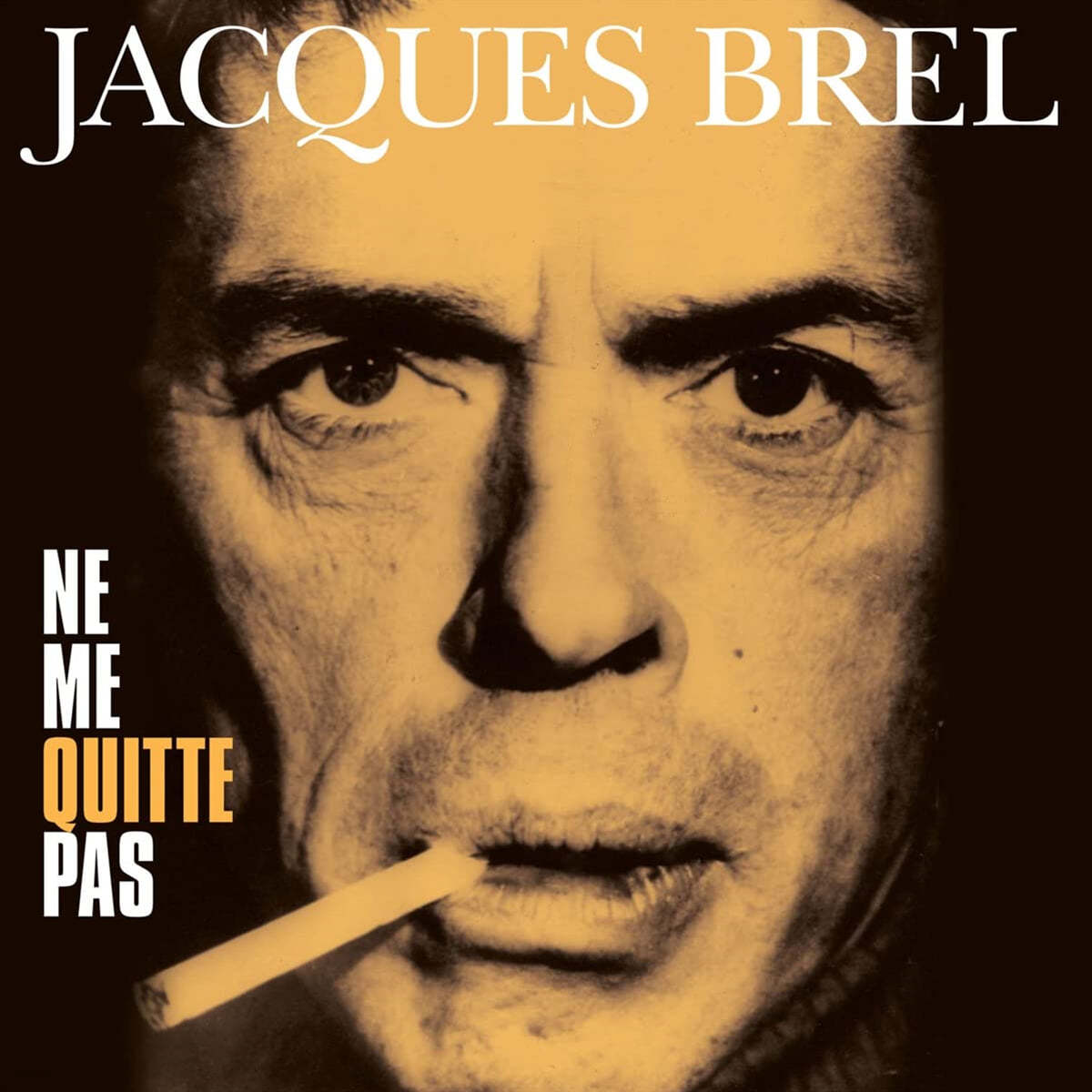 Jacques Brel (자크 브렐) - Ne Me Quitte Pas [브라운 마블 컬러 LP]