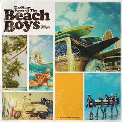 The Beach Boys — 비치 보이스 모음집 (The Many Faces Of The Beach Boys) 앨범 커버