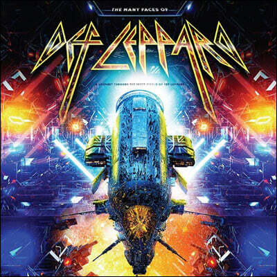Def Leppard — 데프 레퍼드 모음집 (The Many Faces Of Def Leppard) 앨범 커버