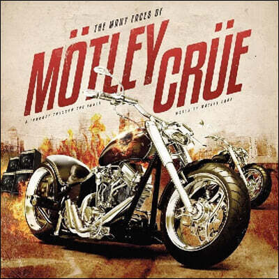 Motley Crue — 머틀리 크루 모음집 (The Many Faces Of Motley Crue) 앨범 커버