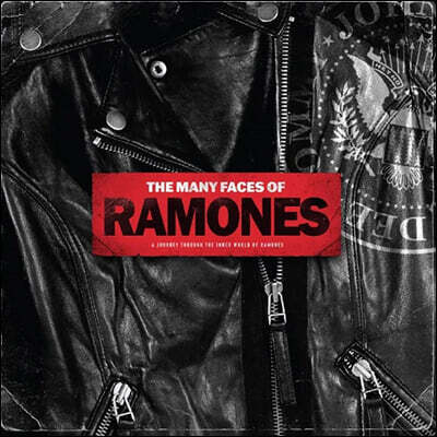 Ramones — 라몬스 모음집 (The Many Faces Of Ramones) 앨범 커버