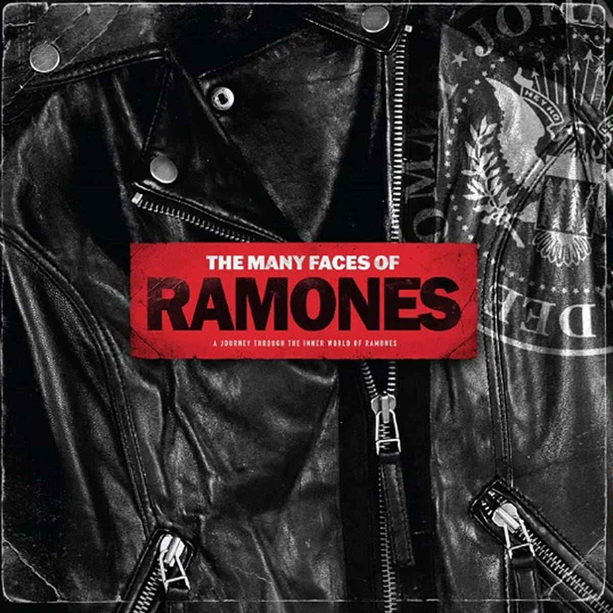 라몬스 모음집 (The Many Faces Of Ramones) [레드 &amp; 투명 밀키 컬러 2LP]