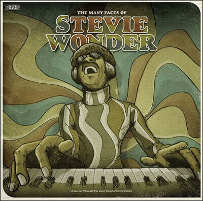 Stevie Wonder — 스티비 원더 모음집 (The Many Faces Of Stevie Wonder) 앨범 커버