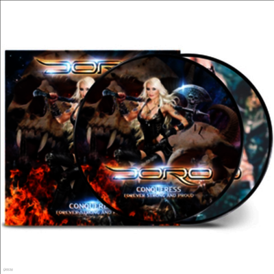Doro — Conqueress - Forever Strong And Proud 앨범 커버