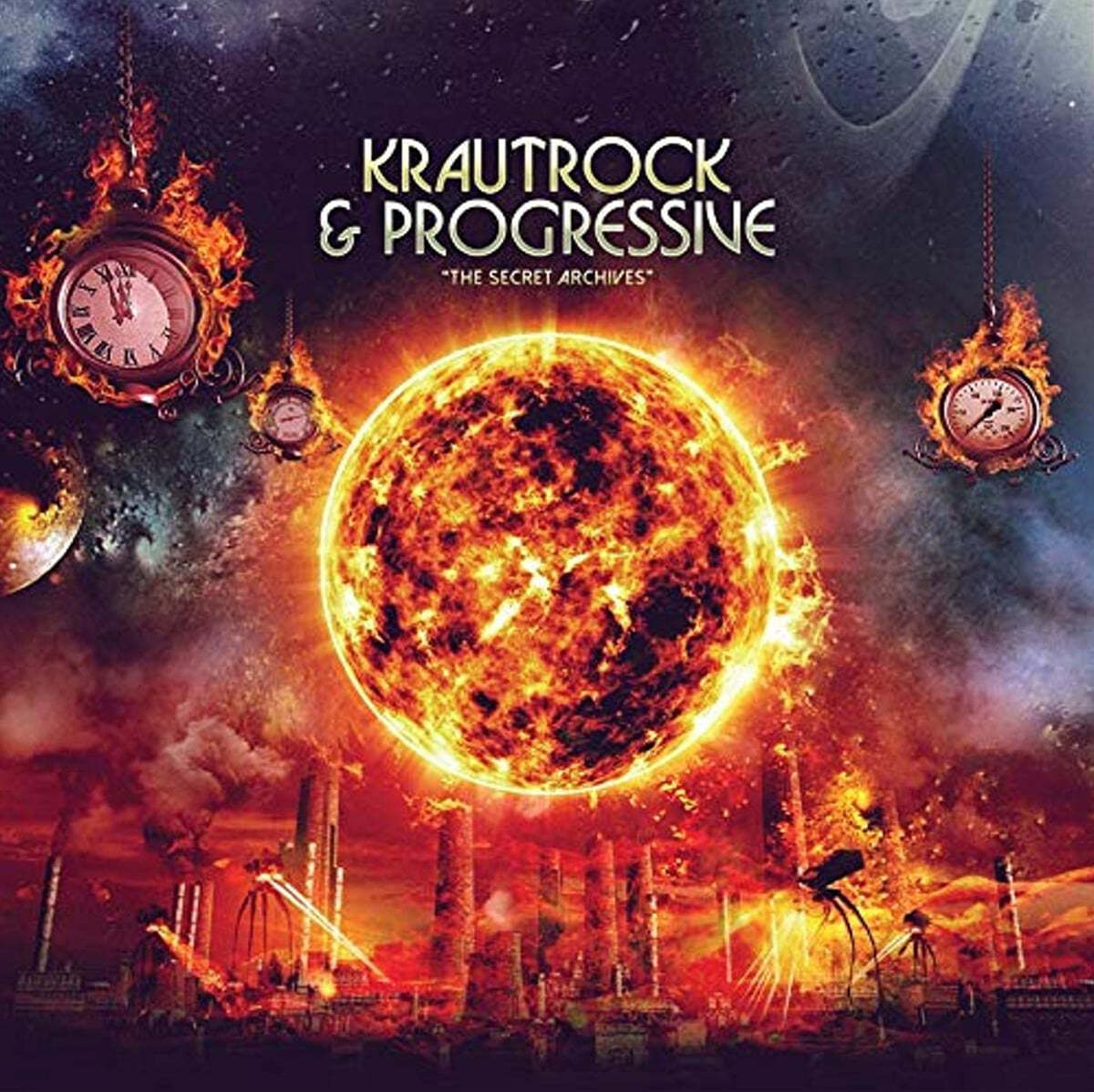 크라우트 록과 프로그레시브 록 컴필레이션 (Krautrock & Progressive "The Secret Archives") [컬러 2LP]